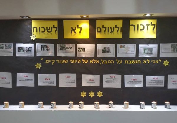 יום הזיכרון לשואה ולגבורה 2019