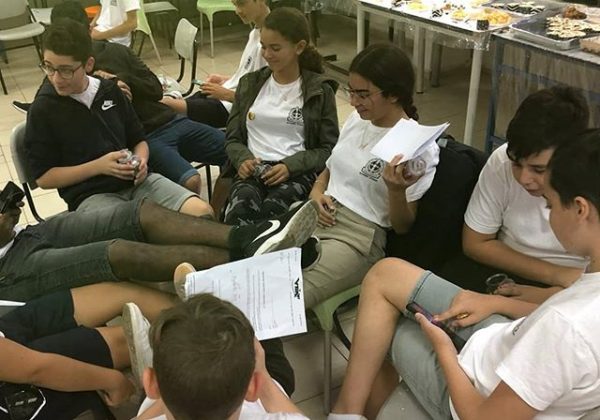כיתת השוחרות נפרדת מהמפקדת גאיה